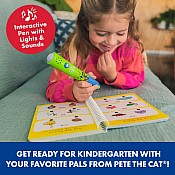 Hot Dots Pete the Cat Kindergarten Reading and Math