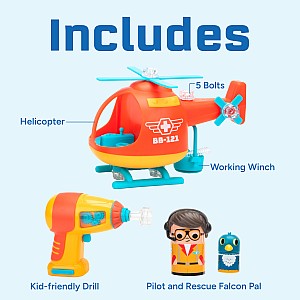 Design and Drill® Bolt Buddies® Helicopter