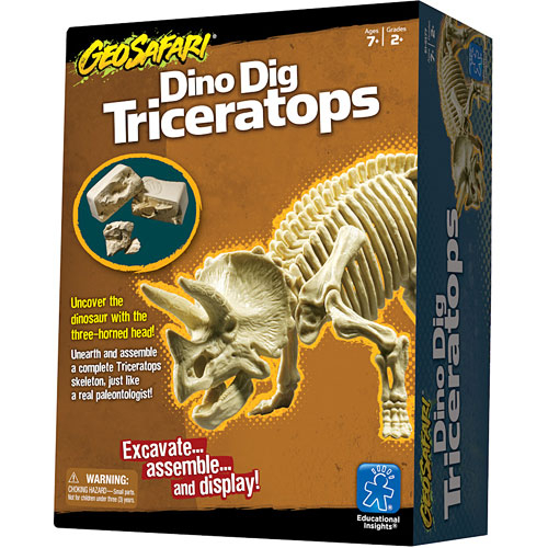 dino dig triceratops