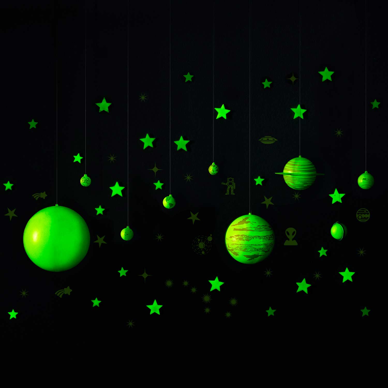 GeoSafari Glow-in-the-Dark Planets & Starts Set - The Toy Box Hanover