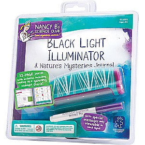 Nancy B's Science Club Black Light Illuminator & Nature's Mysteries Journal