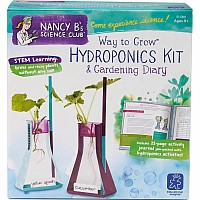 Nancy B's Science Club Way To Grow Hydroponics Kit & Gardening Diary