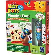 Hot Dots Jr. Phonics Fun! Set with Ace Pen