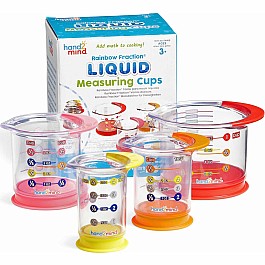 Rainbow Fraction® Liquid Measuring Cups