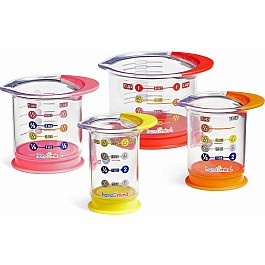 Rainbow Fraction® Liquid Measuring Cups