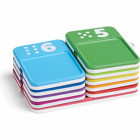 Sensory Number Trays