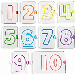 Sensory Number Trays