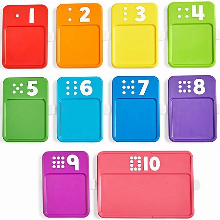 Sensory Number Trays