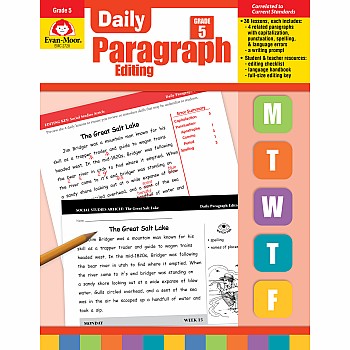 Daily Paragraph Editing, Grade 5