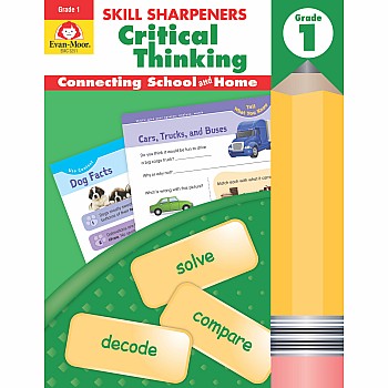 Skill Sharpeners: Critical Thinking, Grade 1 - Activity Book