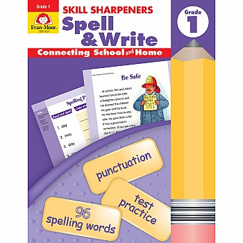 Skill Sharpeners: Spell & Write, Grade 1 - Activity Book