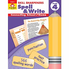 Skill Sharpeners Spell & Write, Grade 4