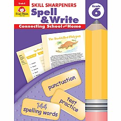 Skill Sharpeners Spell & Write, Grade 6