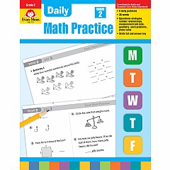 Daily  Math Practice, Grade 2