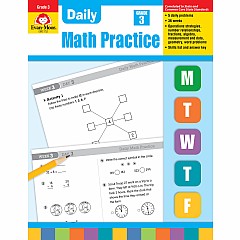 Daily  Math Practice, Grade 3