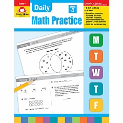 Daily  Math Practice, Grade 4