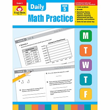 Daily  Math Practice, Grade 5
