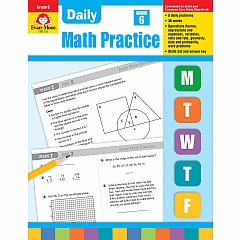 Daily  Math Practice, Grade 6