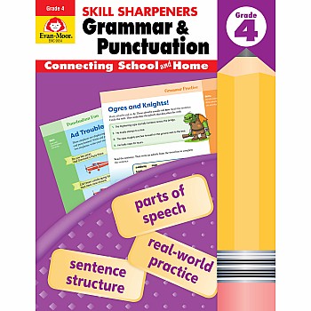 Skill Sharpeners Grammar And Punctuation, Grade 4