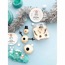 Snowman Mini Dough-To-Go