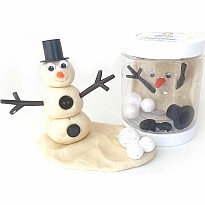Snowman Mini Dough-To-Go