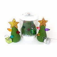 Decorate a Tree Mini Play Dough-to-Go Jar