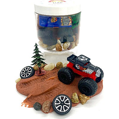 Monster Truck (Root Beer) Play Dough-To-Go Kit
