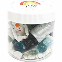 Space (Rocky Road) Play Dough-To-Go Kit
