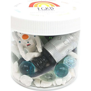 Space (Rocky Road) Play Dough-To-Go Kit