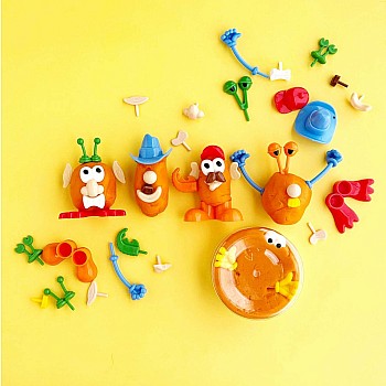 Earth Grown KidDough Play Kit, Funny Faces/Mango Tango