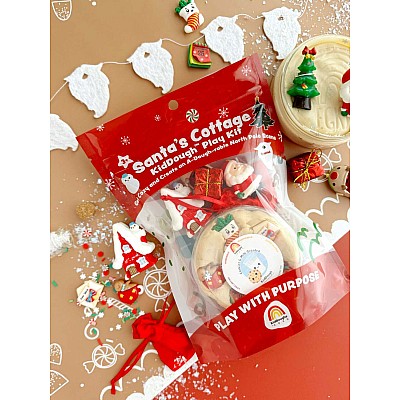 Santa's Cottage (Milk and Cookies) KidDough Play Kit