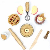 Apple Pie Sensory Play Dough Kit