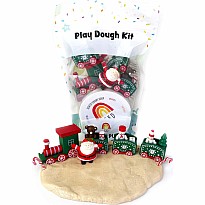 Christmas Train Sensory Play Dough Play Kit