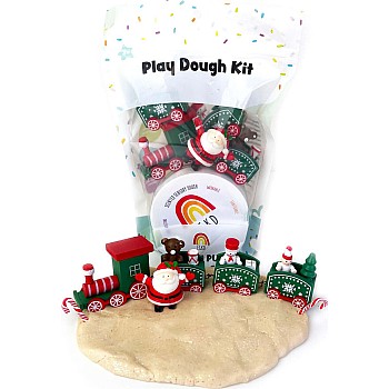 Sensory Play Dough Kit, Christmas Train