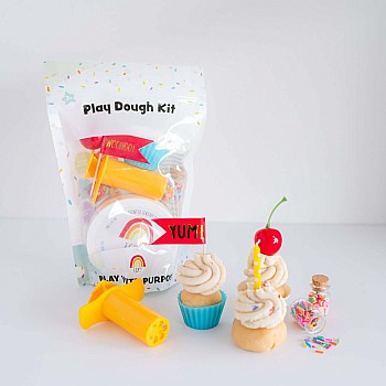 Sensory Play Dough Kit, Cupcake 