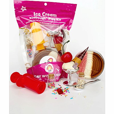 Ice Cream (Neapolitan) KidDough Play Kit