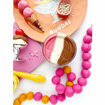 Earth Grown KidDough Play Kit, Ice Cream/Neapolitan