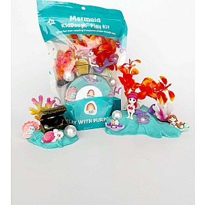 Mermaid (Blue Hawaiian) KidDough Play Kit