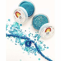 Blue Glitter (Fruit Loop) Half Pound Play Dough