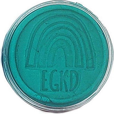 Teal Glitter(Tropical Punch) Half Pound Play Dough