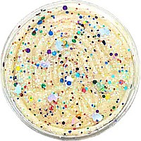 White Unicorn Rainbow Glitter Half Pound Sensory Play Dough