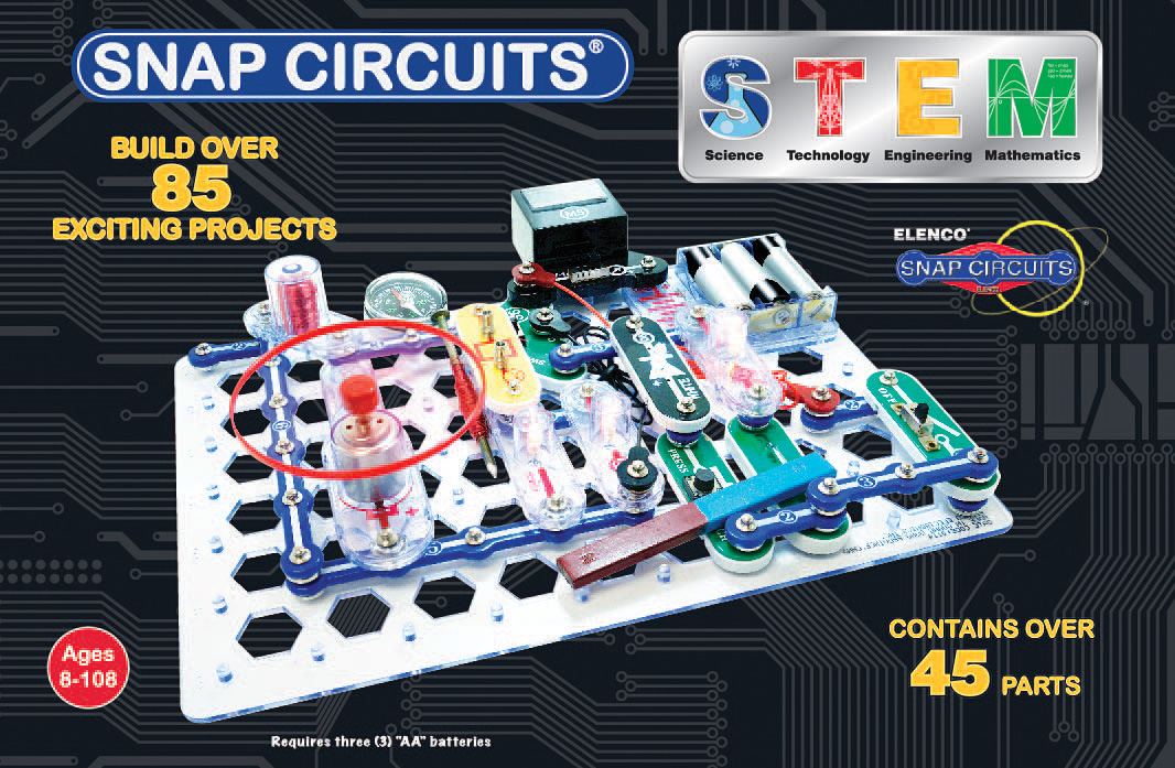Snap Circuits Explore Coding, Stem Building Toy for Ages 8 to 108