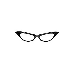 50s Rhinestone Cat Eye Glasses