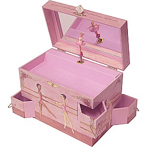 Enchantmints Ballet School Musical Jewelry Box