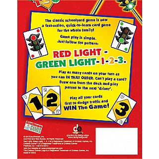 Red Light, Green Light, 1-2-3 Card Game