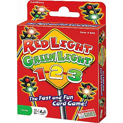 Red Light, Green Light, 1-2-3 Card Game
