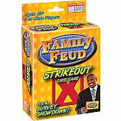 Family Feud Strike Out Card Game