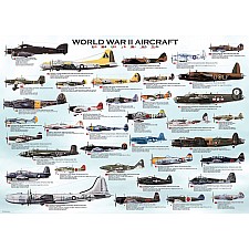 World War Ii Aircraft 1000-piece Puzzle