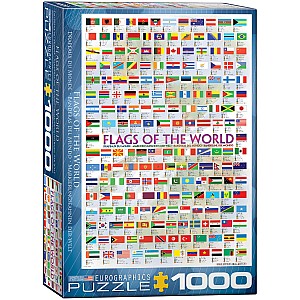 Maps & Flags Puzzles - Flags of the World