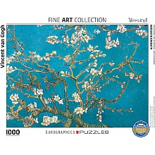 Almond Branches In Bloom By Vincent Van Gogh 1000-piece Puzzle